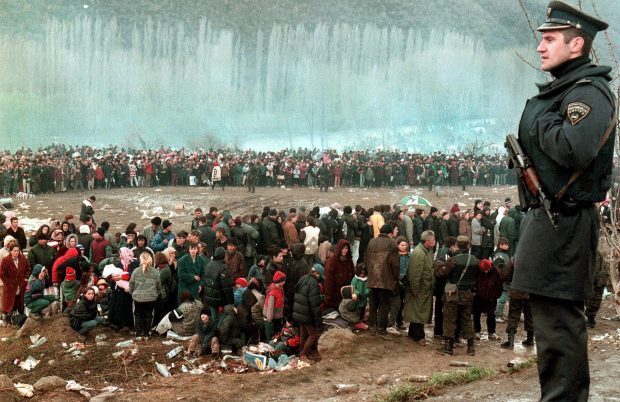 Kosovo rifugiati in macedonia